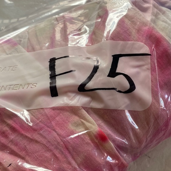 NWT Soft Surroundings roll tab button down artsy art to wear floral abstract M - Picture 14 of 16